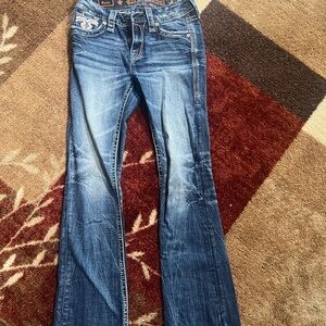 Rock Revival Blue Flare Jeans